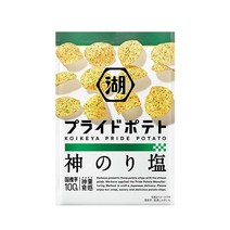 코이케야 프라이드 포테이토 가미노리 소금 55g 12봉입 한입 컷 일본 간식, 1개