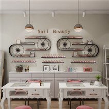 네일샵 매니큐어 진열장 벽걸이선반 선반 인테리어 벽선반, 12. 8종세트