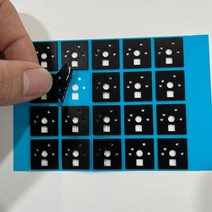 Poron EVA PE 소재 기계식 키보드 단일 축 폼 코튼 용접 스왑 저소음 120개/세트, 한개옵션2, 03 A PE Pad 120ps, 한개옵션1