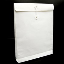 매듭형 끈 종이 서류 봉투 a4 화이트