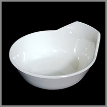 대명멜라민 미색 - 멜라민 덴다시 (국내생산 멜라민 흰그릇 하얀그릇 업소용그릇), (N-032)