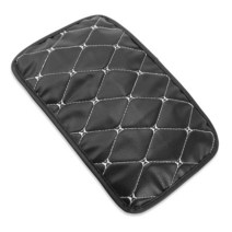스즈키 스위프트 그랜드 비타 라 Sx4 용 가죽 카 센터 암 레스트 매트 Jimny Jeep Wrangler Renegade Volvo XC60, [01] Black