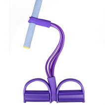 홈트 운동기구 미끄럼방지 라텍스 풀업바 / 가성비 가정용 철봉 딥스바 대, 튜브4개 레드