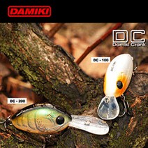 다미끼 DC100 쉘로우 미들 립 크랭크베이트, 206D