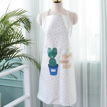 에스랑제이 방수 앞치마, 선인장 1P, 1개