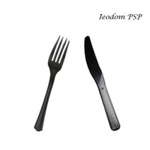 맛집랭킹의 비밀 개별포장 포크 나이프 (도매용), 1000개 set