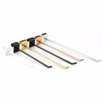 각15X30용 일자후크(브론즈) 매장 진열수납 소품걸이, 브론즈_250mm