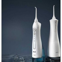 무선 구강 세정기 전동 물치실 치아 치간 휴대용 물칫솔 물양치, 복숭아파우더(320ML초대형수조+4단모드)