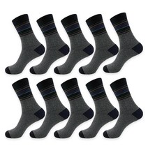 윌리엄리 남성 빅사이즈 정장 양말 컬러혼합 10켤레
