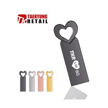 태경리테일 L10 16GB 귀여운 메탈 USB 메모리, 실버