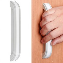 베란다 샷시손잡이 BH601 백색 163mm