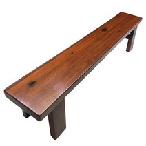 야외용벤치 나무 긴 벤치 목재 통나무 신발 교환 의자, 벤치 길이 1.1m 폭 26m 높이 40m