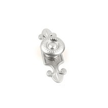 템플 잎사귀 1구 가구손잡이 82x24mm 니켈무광, 20개