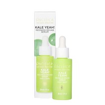 Pacifica Beauty Kale Yeah! 홍조 세럼 홍조 감소 모공 크기 최소화 지성 피부 제어 나이아신아마이드 완두콩 단백질 쿠퍼 펩타이드 슈퍼 그린 복