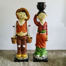 인테리어 장식인형, 11.물동이 남여 (대)