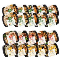 다즐샵 식단관리 도시락 4주 식단 15종 20팩 (가벼운10팩+맛있는5팩+건강한5팩), 1개