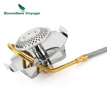 알파인 텐트 동계 자칼 고동 싱글월 a형 백패킹텐트 Boundless Voyage 야외 캠핑 가스 스토브 알파인 버너, 한개옵션0