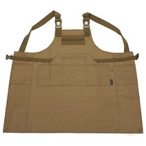 JFFCESTORE BBQ 앞치마 내구성 캠핑 바베큐 요리 그릴 작업 다양한 포켓 목공 목수대장장이 샵 블랙, T-Spun PolyesterB