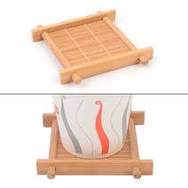 대나무티코스터 우물정자