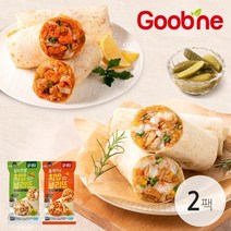 굽네 치밥 브리또 2종 2팩 골라담기 볼케이노/갈비천왕 - 01볼케이노 2팩KK14, 01 볼케이노 치밥 브리또 2팩 KK