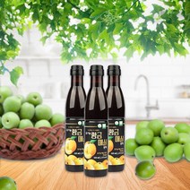 [슬로푸드]하동 유기농 황금 매실 액기스 청 원액 500ml, 4병