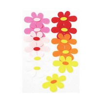 [응다팔아6279] 테이프형자석 펠트꾸미기 가을게시판 파티션악세사리 메모지고정 학원지우개, ★★옵션확인必 펠트 들꽃(12)SET (7X5cm) 환, ★★단일상품