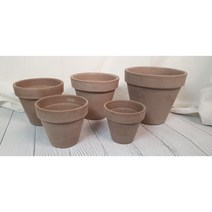 데로마 바소 이태리토분 11 13 15 17 19호 토분 중소형 테라코타 화분, 그라피트 17호