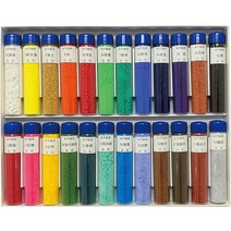 키쇼 일본화 그림도구세트, 24가지 색상 세트 1개