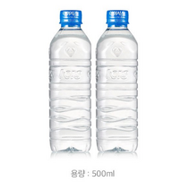 아이시스 ECO생수 (무라벨 업소용), 60개, 500ml