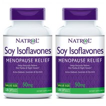 나트롤 대두 이소플라본 Soy Isoflavones 50mg 120캡슐, 1개