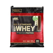 Optimum Nutrition 골드 스탠다드 100% Whey Protein 2.56kg 80서빙 2가지맛, 초코렛