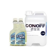 콘크리트 시멘트 백화 제거제 콘오프 CONOFF, 6개입, 600ml