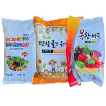 주말농장 텃밭용 복합비료 유기질비료 (3kg 5kg) 밑거름 웃거름 고추 상추 토마토 오이 +자재스토어 작업장갑셋트