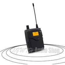 UHF 귀 시스템 무대 성능 듀얼 채널 듣기 이어폰 반환, 한개옵션0