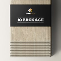 [폼나라] 폼패널 원목 10장- 단열벽지 곰팡이방지 DIY인테리어, 낱장(100*10), 원목10장