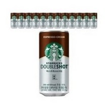 스타벅스 더블샷 에스프레소&크림 커피, 150ml, 24개입