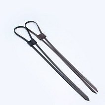 버킷백 통가죽 조리개끈 1개, 블랙5개 set