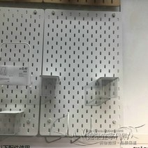 수납 정리대 IKEA 이가스카우디스 작은 못판 콤비네이션 타공판보드 벽면 부품 1965386325, 화이트 대못 36 *56