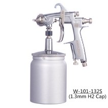 도색 부스 도장 스프레이 일본 건 압력 자동차 가구 W1, [01] 082P0.8mm E2P Cap