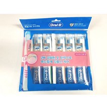 오랄비 고탄력 초미세모 칫솔 3+3 미세모칫솔 _ 2023216EA, 1, 본상품선택