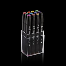 신한 터치트윈마카 12색마카 신한 디자인마카 펜 캘리그라피, WG12색