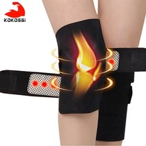 발열무릎보호대 온열 보온 무릎보호대 kokossi 1 쌍 조정 가능한 전기석 자기 가열