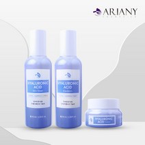 아리아니 히알루론산 3종세트 기초화장품 미백 주름개선 기능성 스킨케어세트 보습토너 수분에멀전 진정크림, 상세페이지 참조