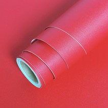 대리석 자체 접착 PVC 벽지 거실 껍질과 스틱 방수 부엌 캐비닛 데스크탑 리노베이션 스티커 50 색, 26 Matte Red, 02 40cm x 2m