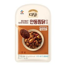 CJ 다담 안동찜닭 양념 220g 요리양념 반찬양념 레시피 요리비결 만능양념장, 18개