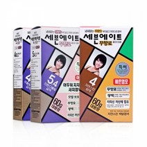 동성제약 세븐에이트 무향료 칼라크림 3개 SET, 7호 자연스런 흑갈색*3