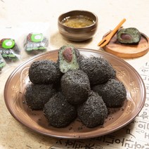 제주미르오메기떡 흑임자오메기(30개), 1box, 55g