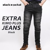 [바이크마트]블랙비자칼 엑스트라 기모 플러스 오토바이 라이딩진 /블랙/골반 무릎 보호대, 34, 블랙