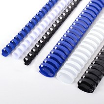 쭈bapha_현대오피스 플라스틱링 8mm 1BOX-100개(40매이내제본) 소모품 책제본 책철 제본기 제본링 와이어링 용링 노트♥LtMS, ♥LtMS흰색
