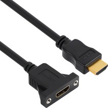 HDMI 1.4 연장 판넬형 케이블 1m PC 기기 영상 모니터 넷매이트NMC-HP10